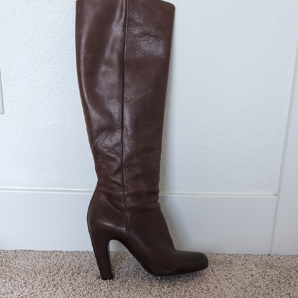 Maison Martin Margiela Chocolate Heeled Boots